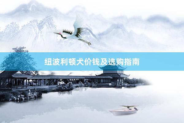 纽波利顿犬价钱及选购指南